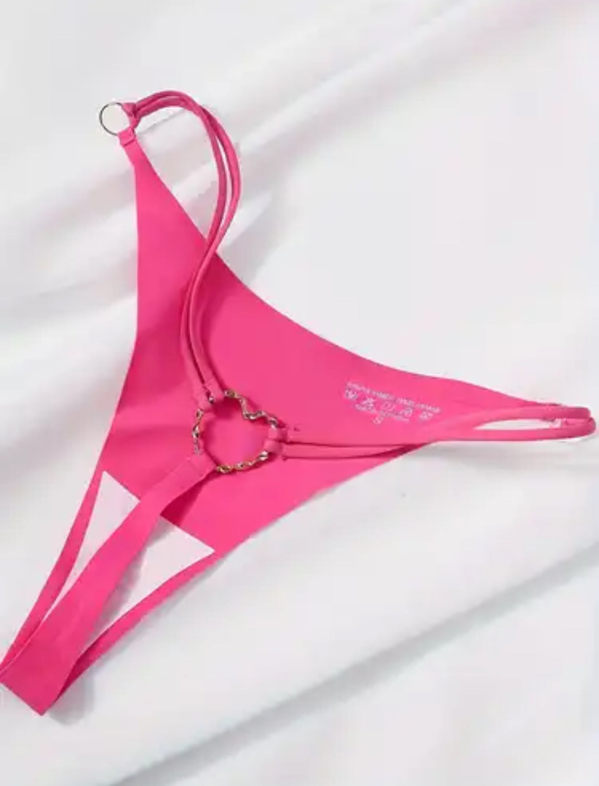 Pink Love Thongs