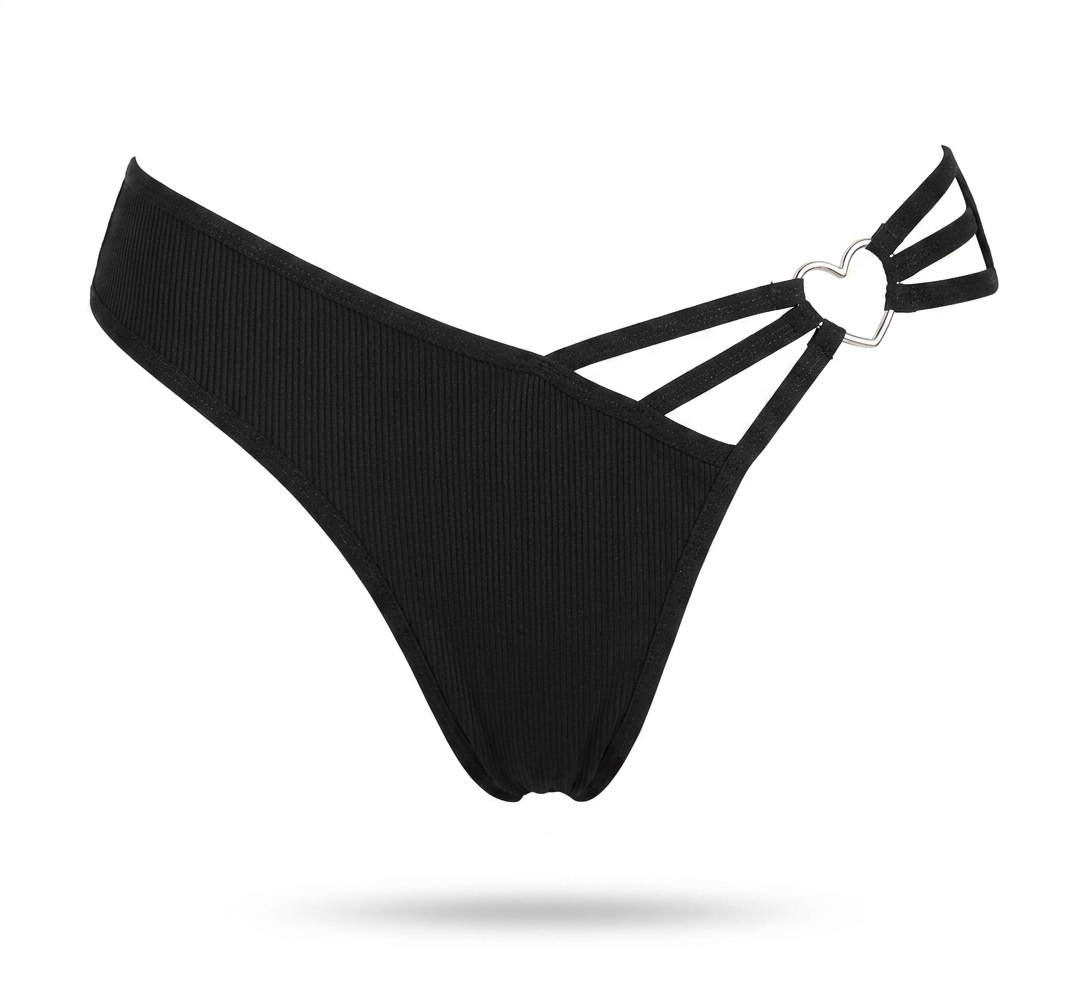 Black Love Thongs