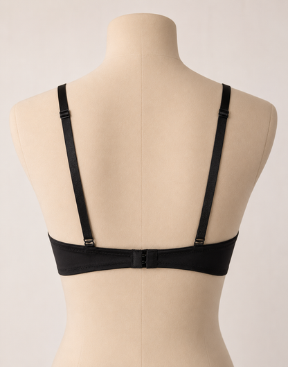 Black Plunge Bra