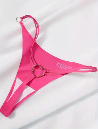 Pink Love Thongs
