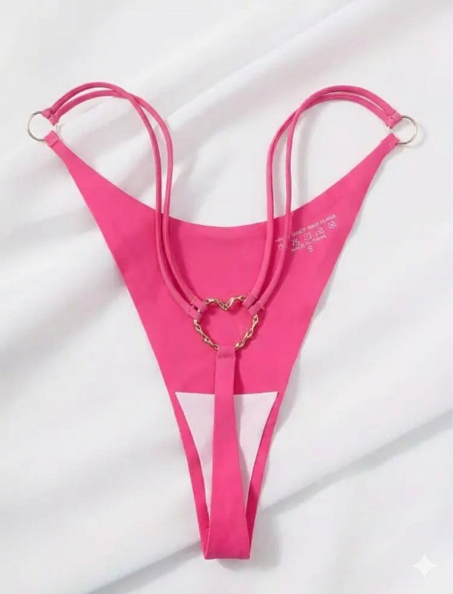 Pink Love Thongs