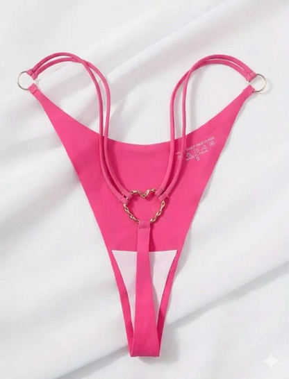 Pink Love Thongs